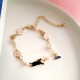 cherry blossom kitty bracelet