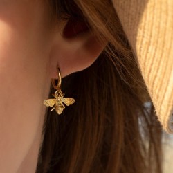 honey bee earrings