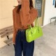 retro green handbag