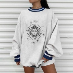 el sol oversized vintage crewneck